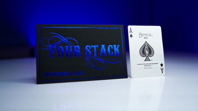 FOUR STACK BLUE by Zihu - McDonald's Aces - Kartentrick