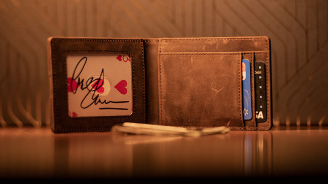 FPS Wallet Brown by Magic Firm - Card to Wallet