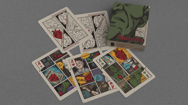 Frankenstein Series Comic Edition (Gilded) - Pokerdeck