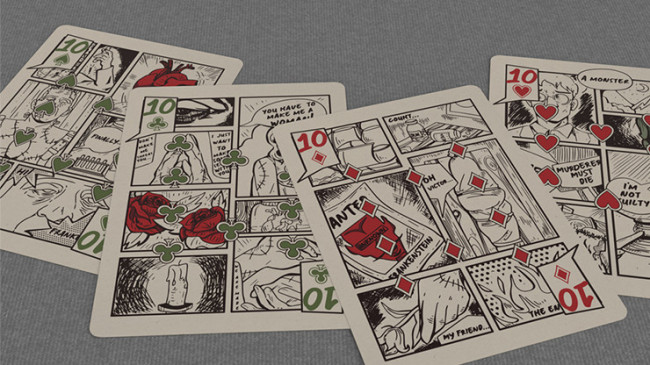 Frankenstein Series Comic Edition (Gilded) - Pokerdeck