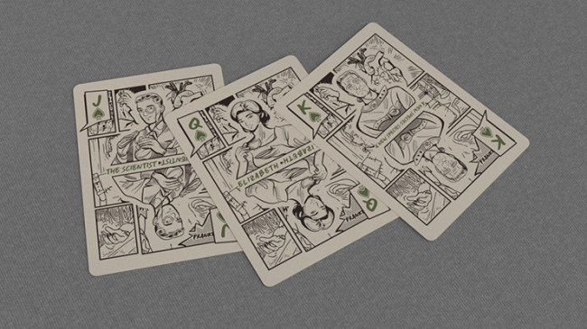 Frankenstein Series Comic Edition (Gilded) - Pokerdeck