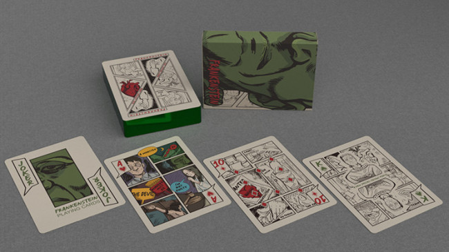 Frankenstein Series Comic Edition (Gilded) - Pokerdeck