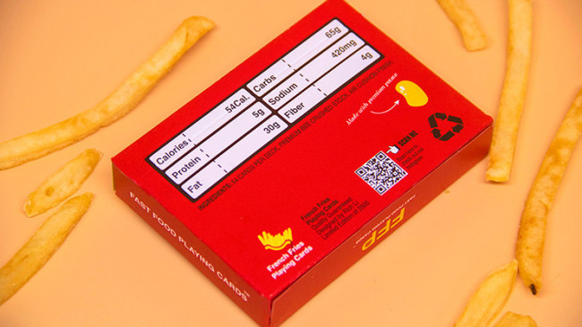 Fries Playing Cards by Fast Food - Pommes Pokerdeck