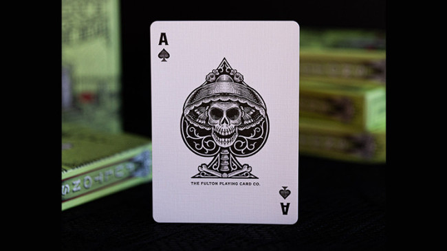 FULTON'S Day Of The Dead Green Edition - Pokerdeck