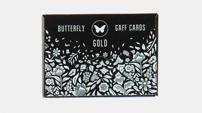 Gaff pack for Butterfly Marked (Black and Gold) by Ondrej Psenicka - Pokerdeck - Markiertes Kartenspiel