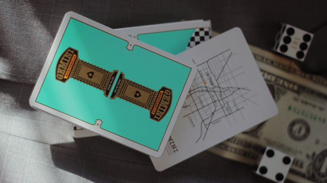 Gemini Casino Turquoise by Gemini - Pokerdeck