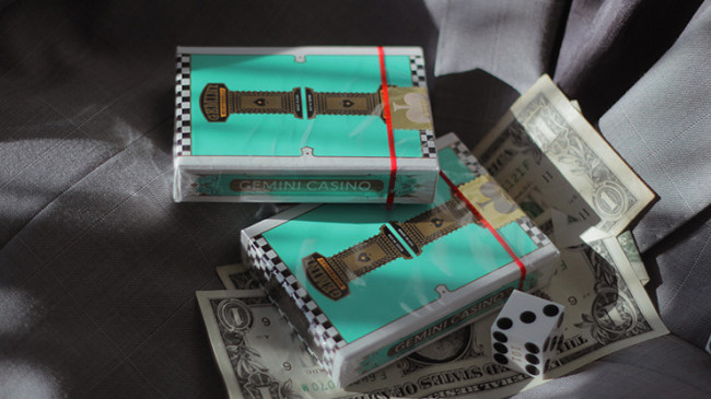 Gemini Casino Turquoise by Gemini - Pokerdeck