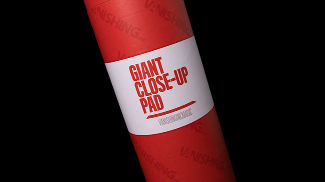 Giant Close Up Pad - Schwarz - 19X39 - Closeup Matte by Vanishing Inc.