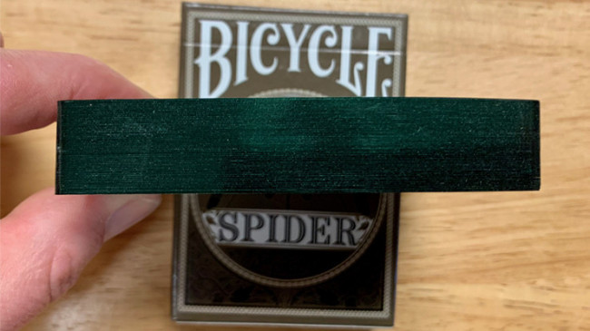 Gilded Bicycle Spider (Green) - Pokerdeck