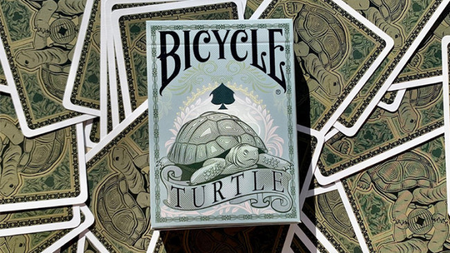 Gilded Bicycle Turtle (Land) - Pokerdeck