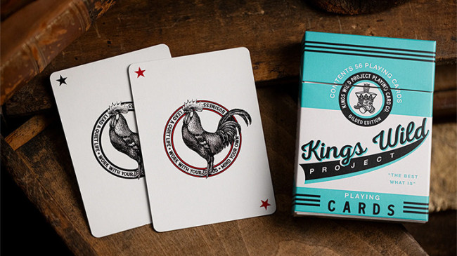 Gilded No.13 Table Players Vol.38 by Kings Wild Project - Pokerdeck