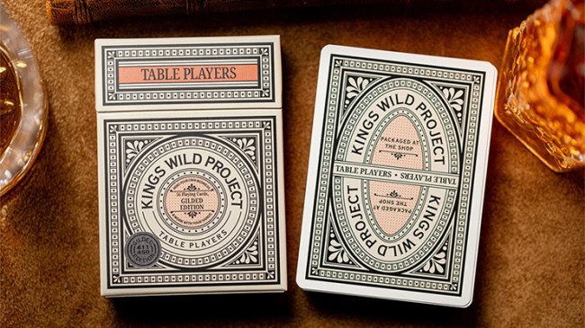 Gilded No.13 Table Players Vol.40 by Kings Wild Project - Pokerdeck
