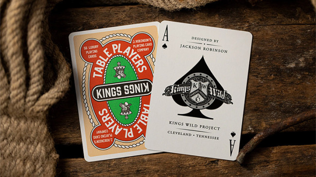 Gilded No.13 Table Players Vol.41 by Kings Wild Project - Pokerdeck