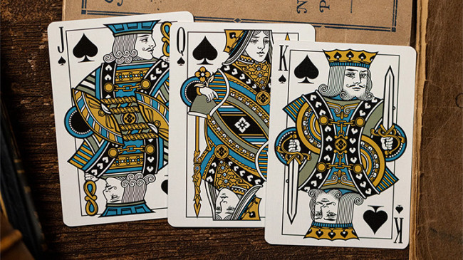 Gilded No.13 Table Players Vol.42 by Kings Wild Project - Pokerdeck