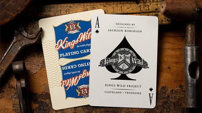Gilded No.13 Table Players Vol.43 by Kings Wild Project - Pokerdeck