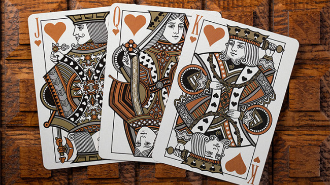 Gilded No.13 Table Players Vol.44 by Kings Wild Project - Pokerdeck