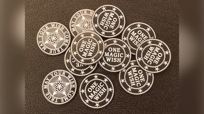 Giveaway Magic Wishing Coins (20 Plastic Coins) by Alan Wong