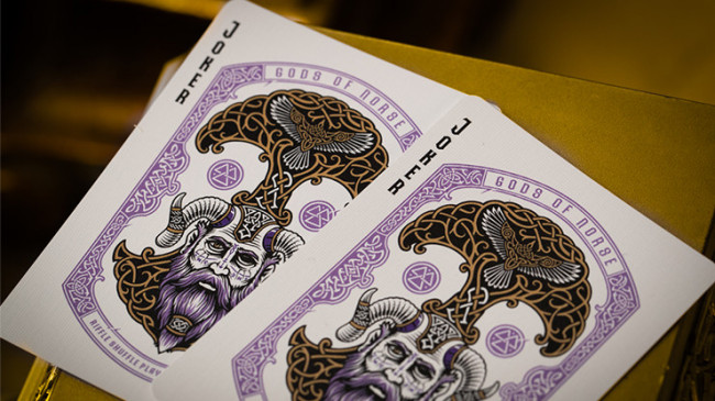 Gods of Norse Purple Royale - Pokerdeck
