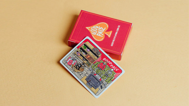 Good Pals Red Logo - Pokerdeck