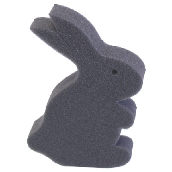 Gray Hare by Goshman - Grauer Schaumstoffhase