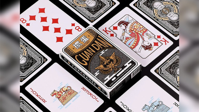 GUAN DAM -Warriors of the Three Kingdoms (Black) by YOKAGAME - Pokerdeck