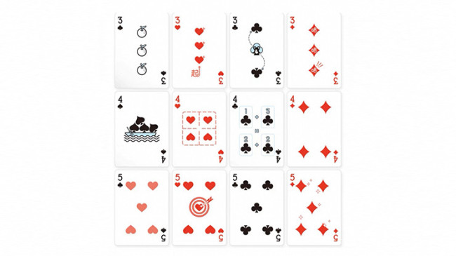 GUAN DAM -Warriors of the Three Kingdoms (Black) by YOKAGAME - Pokerdeck