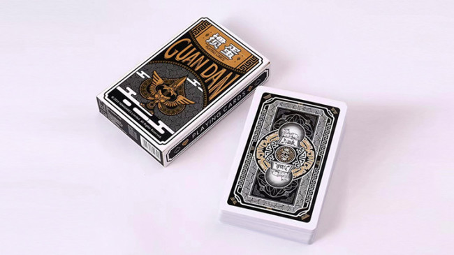 GUAN DAM -Warriors of the Three Kingdoms (Black) by YOKAGAME - Pokerdeck