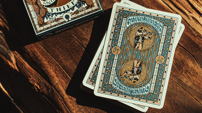 Gunslingers Poker (Blue) - Pokerdeck