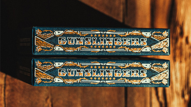 Gunslingers Poker (Blue) - Pokerdeck