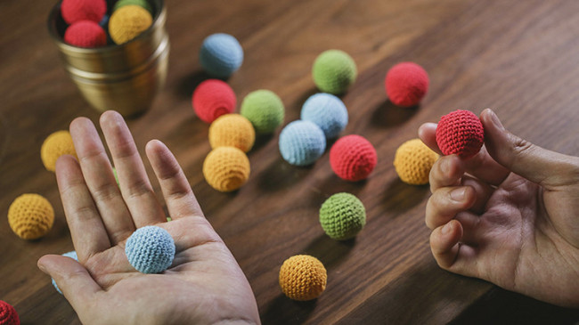 Häkelbälle - Crochet Balls - Set (Gelb) by TCC