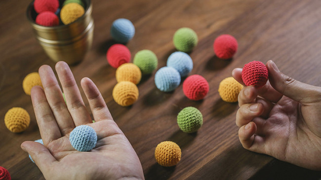 Häkelbälle - Crochet Balls - Set (Rot) by TCC