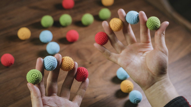 Häkelbälle - Crochet Balls - Set (Rot) by TCC