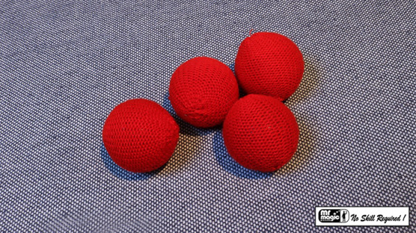 Häkelbälle 2 Zoll - Crochet Balls by Mr. Magic - 4 Stück