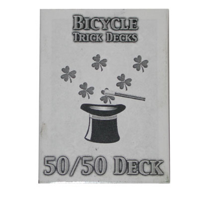 Half and Half Forcing Deck - 50/50 Forcierdeck - Blau - Kartentrick