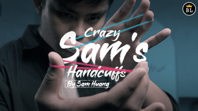Hanson Chien Presents Crazy Sam's Handcuffs by Sam Huang - Gummibänder Durchdringung - Zaubertrick
