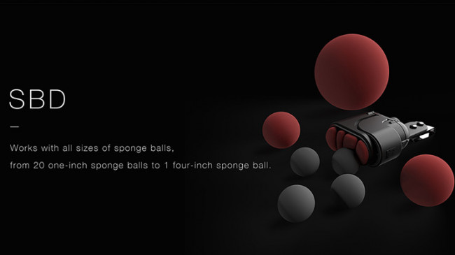 Hanson Chien Presents SBD (Sponge Ball Dropper) by Ochiu Studio (Black Holder Series)