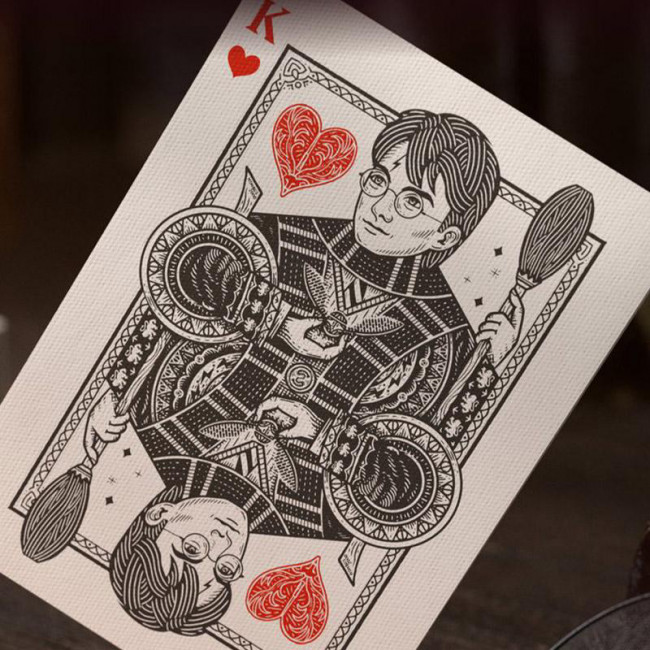 Harry Potter - Red (Gryffindor) - Pokerdeck