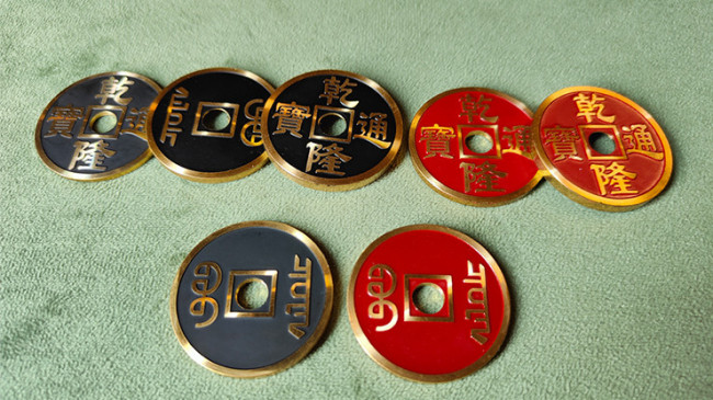 HCC Coin Set by N2G - Hopping Half mit Chinese Coin - Münztrick