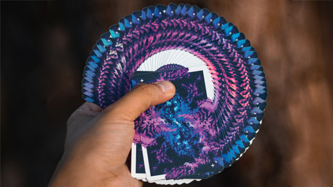 Holographic Foiled Nebula - Pokerdeck