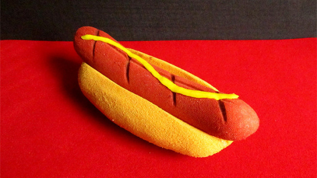 Hot Dog with Mustard by Alexander May