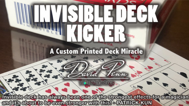 Invisible Deck Kicker by David Penn - Kartentrick