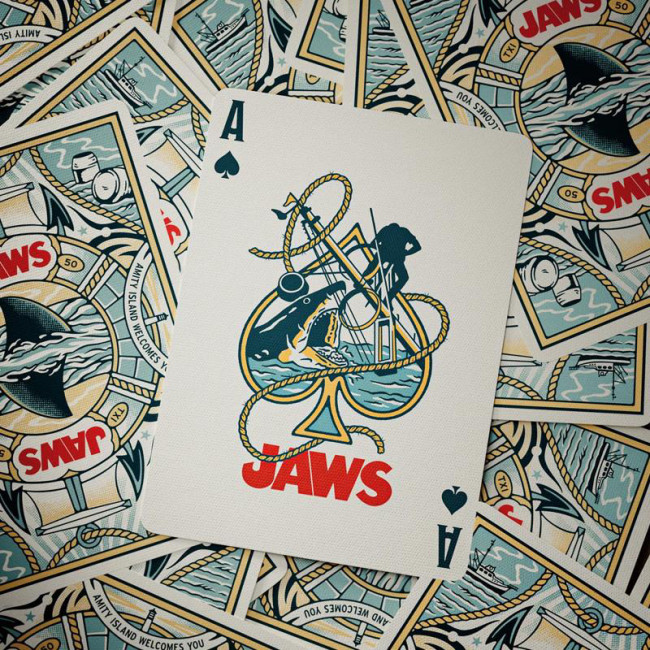 Jaws Playing Cards by Theory 11