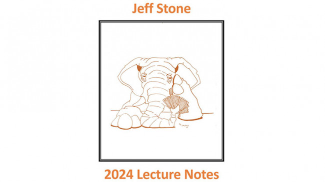 Jeff Stone's 2024 Lecture Notes by Jeff Stone - Buch