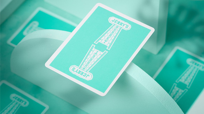 Jerry's Nugget Monotone (Tiffany Blue) - Pokerdeck