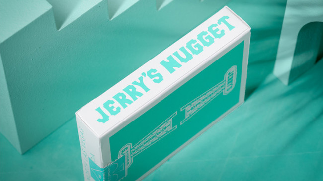 Jerry's Nugget Monotone (Tiffany Blue) - Pokerdeck