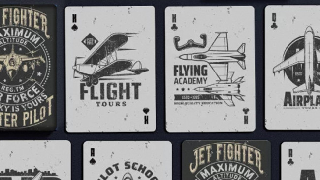 Jet Fighter - Pokerdeck