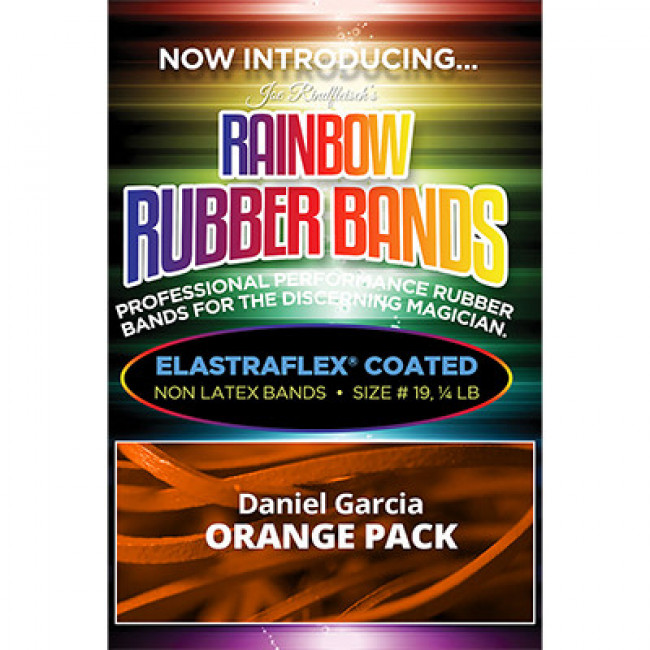 Joe Rindfleisch's Rainbow Rubber Bands (Daniel Garcia - Orange Pack ) by Joe Rindfleisch