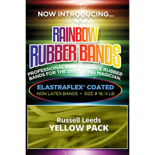 Joe Rindfleisch's Rainbow Rubber Bands (Russell Leeds -Yellow ) by Joe Rindfleisch