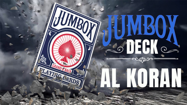 Jumbox Koran Deck (Blue) by Magic Dream - Markiertes Kartenspiel
