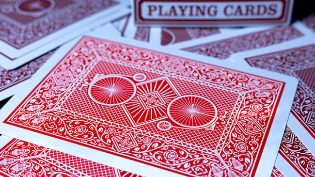 Jumbox Marked Deck (Red) by Magic Dream - Markiertes Kartenspiel